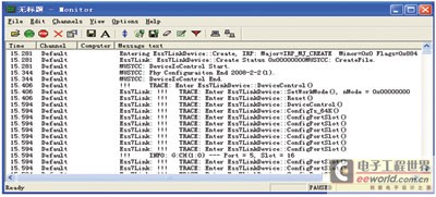 驅動程序調試顯示